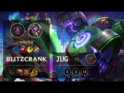 Blitzcrank Jungle vs Graves - EUW Master Patch 10.12
