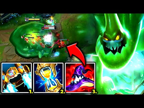 ZAC TOP BUT ONE COMBO = 3000 DAMAGE (THIS IS 100% RIDICULOUS) - S13 Zac TOP Gameplay Guide