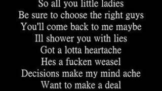 Dysentery gary-blink 182 speeded up(lyrics)