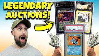 Legendary Auction Recap! High End SEALED Investments To The Moon!