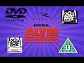 Opening To Alvin And The Chipmunks 2008 UK DVD