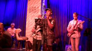 Mykal Kilgore Singing at Lights Out On Broadway