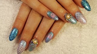 Mermaid Inspired Nails