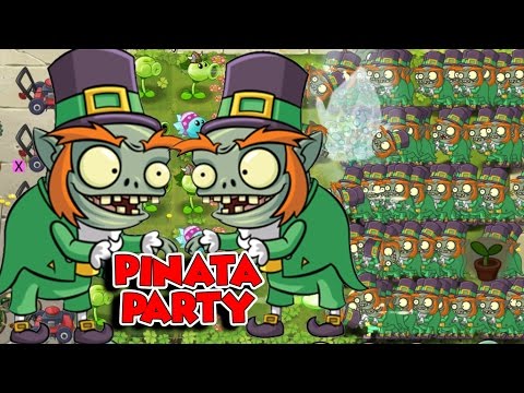Plants vs Zombies 2 : Party Pinata  presents Leprechaun Imp Massive Invasion!!!