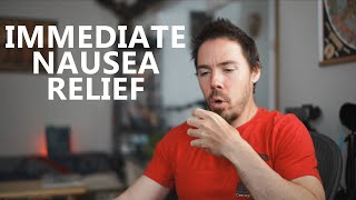 Immediate Nausea Fix (After Eating Too Much Fat)