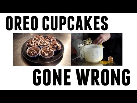 oreo cupcakes gone wrong | 3girls1channel