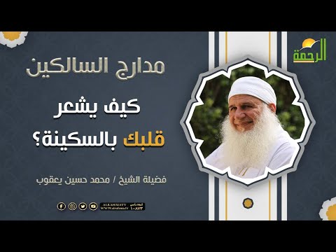 كيف يشعر قلبك بالسكينة؟ || مدارج السالكين || فضيلة الشيخ المربي / محمد حسين يعقوب