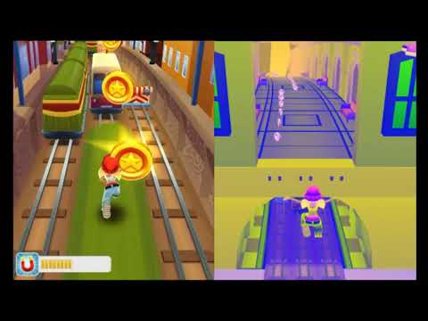 Subway Surfers Tricky Moscow - Cool Fullscreen Reverse Android Gameplay.