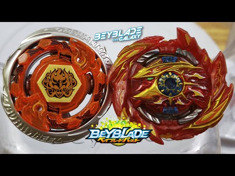 BURN PHOENIX .Wh.Ds' vs SUPER HYPERION .Xc 1A - Beyblade Burst