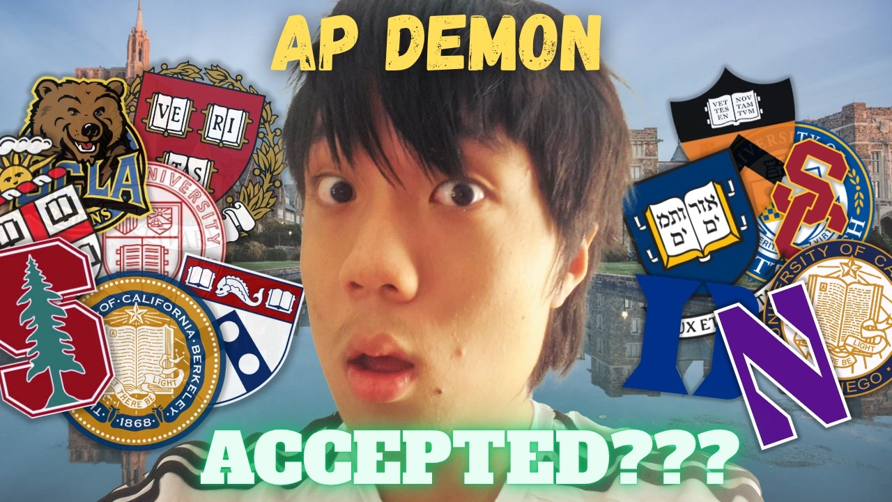 I took 25 APs and applied to 25 colleges (College Reactions 2026)