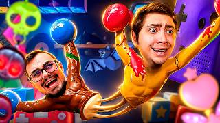 ESSE JOGO QUASE ACABOU COM NOSSA AMIZADE! - STUCK TOGETHER COM O FALL