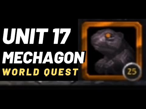 Unit 17 Pet Battle in Mechagon - DRAIN BLOOD!