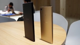 Sony Xperia XZ Premium, Sony Xperia XZs, Sony Xperia XA1, Sony Xperia XA1 Ultra Hands-on