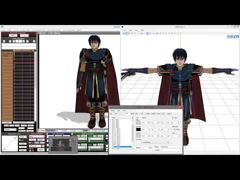 Marth Model Rigging Fun Part 1