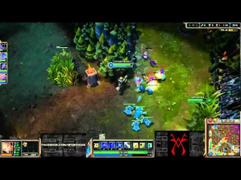 Lux Soraka Botlane - Janna Checks Bush