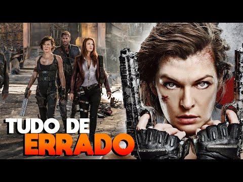 TUDO de ERRADO com RESIDENT EVIL 6:  O CAPÍTULO FINAL