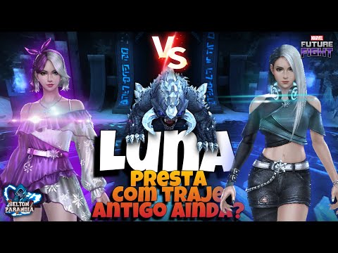 LUNA T4 NA BAX (TRAJE SAZONAL VS O LIFE STYLE) - MARVEL FUTURE FIGHT