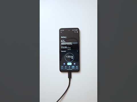 Motorola Moto G 2024 fast charging test