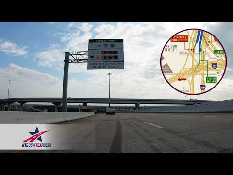 NTE 35W TEXpress Lanes | I-30 East Entrance