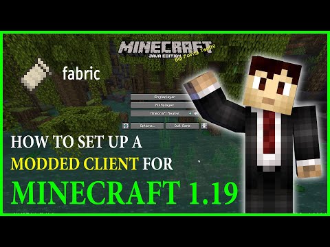 How To Set Up A Modded (Fabric) Minecraft 1.19 Client (like Hermitcraft)