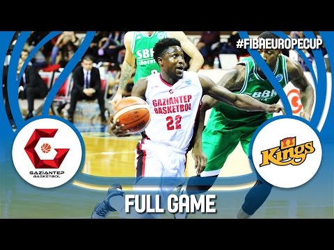 Gaziantep (TUR) v Södertälje Kings (SWE) - Full Game - FIBA Europe Cup 2016/17