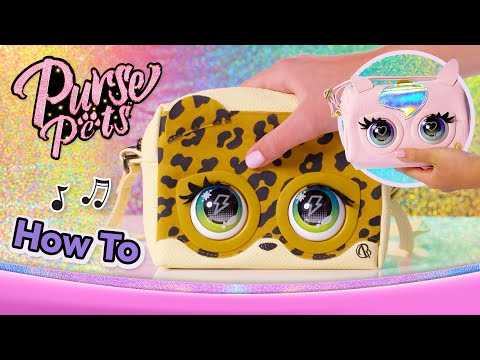 Spin Master PURSE PETS PRINT PERFECT interaktyvi rankinė Pelėda video