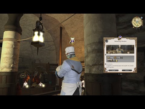 FFXIV Culinarian Class Quest: Releasing a Burden