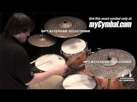 Meinl 21" Byzance Foundry Proof Extra Dry Prototype Heavy Bell Ride Cymbal (MPTB21EDHB-1022412NNN)