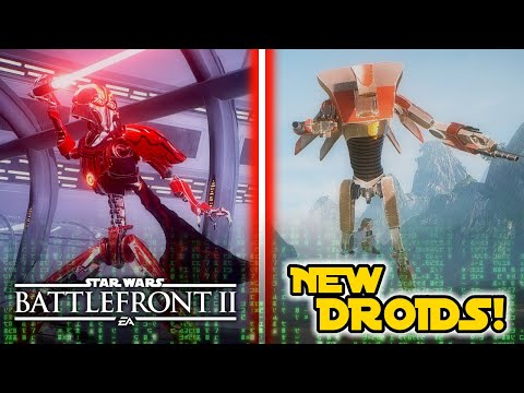 Star Wars Battlefront 2: New Battle Droids!