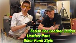 Fetish For Leather Jacket / Leather Pant / Biker Punk Style - Devil's Play Craft + Inglorious Union