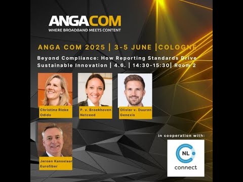 Beyond Compliance: How Reporting Standards Drive Sustainable Innovation, ANGACOM 2025