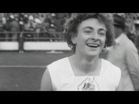 Marjorie Jackson Wins 100m - Australia's First Athletics Gold | Helsinki 1952 Olympics