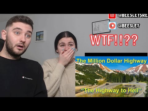 British Couple Reacts to The Most Dangerous Road in America - The Million Dollar Highway
