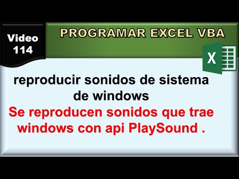 114 Excel VBA: Play Windows System Sounds