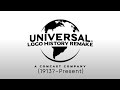 Universal Studios Logo History Remake 1913 Present
