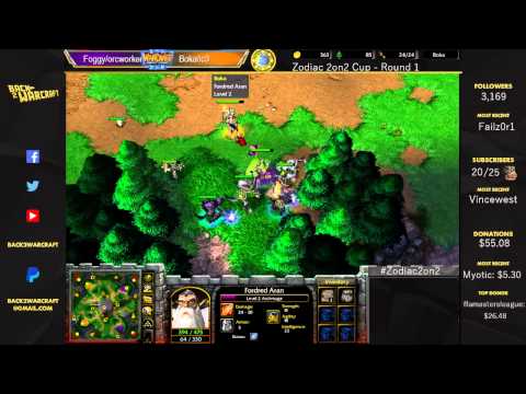 [ENG] Zodiac 2on2 Cup -foggy/orcworker vs. Boka/ic3 - Round 1 part 1