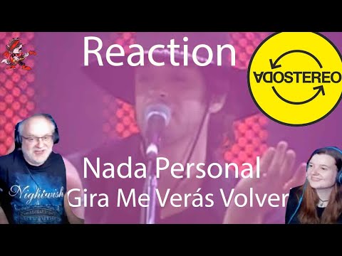 Soda Stereo - 𝐍𝐚𝐝𝐚 𝐏𝐞𝐫𝐬𝐨𝐧𝐚𝐥 (Gira Me Verás Volver) -Dad&DaughterFirstReaction