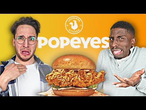 , title : 'Trying the ALL NEW Romanian Popeyes for the first time 🍗 🇷🇴  | How do Americans like this?🤢 🇺🇸'