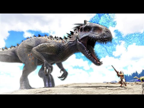When Taming an Indominus Rex goes All Wrong.. | ARK MEGA MODDED Survival #11