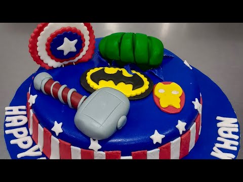 avengers theme cake,avengers cake,avengers theme cake design by chef saqib Gujjar🎂 🇵🇰🇵🇰