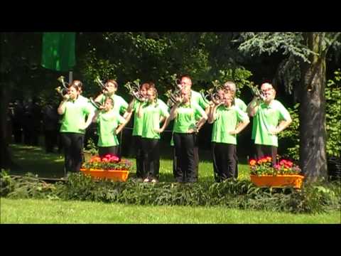 Landeswettbewerb der Jagdhornbläser am 8.Juni 2013 in Kranichstein