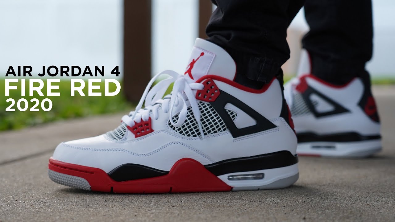 Air Jordan 4 Fire Red 2020 Review