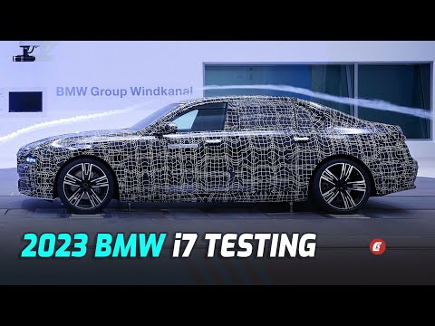 2023年に発売予定のBMWの電気自動車シリーズi7のスクープ映像