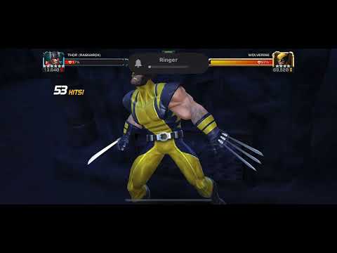 Mcoc 6* rank 2 Thor Ragnarok vs rol Wolverine￼ ￼