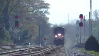 preview picture of video 'The Amtrak Crescent #19 w/ Cool Crew in Lithia Springs,Ga 04-04-2015©'