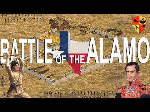 Battle of The Alamo 1836 (Texas Revolution) Video
