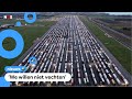 Vrachtwagenchauffeurs al dagen vast in Engeland