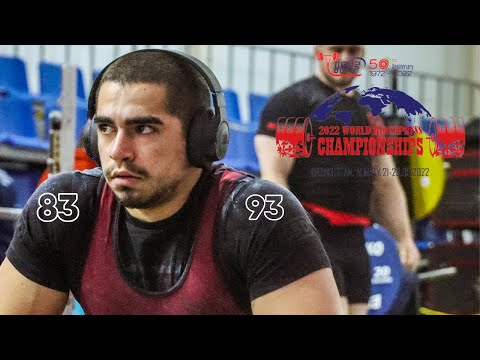 Mens 83-93 Class LEADERS / World Classic Bench Press Championships 2022 @Almaty Kazakhstan