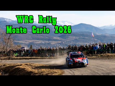 WRC Rally Monte Carlo 2026 | Extreme Action on Legendary Snow & Tarmac!