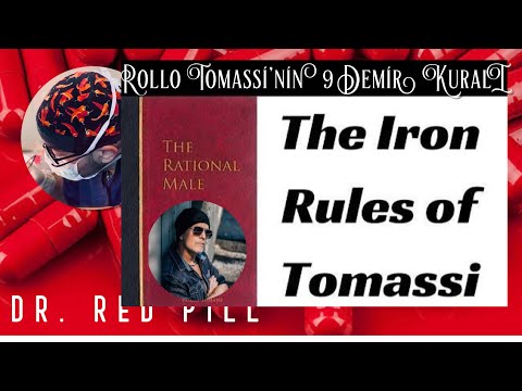 Rollo Tomassi’nin Dokuz Demir Kuralı - (V055) | Dr. RedPill Kırmızı Hap Videolar @RolloTomassi